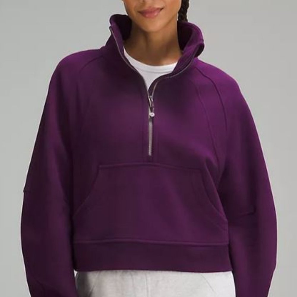 Lululemon Scuba Oversized Funnel-Neck Half Zip Size M/L Brand NWT